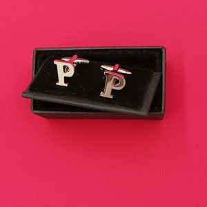Initial "P" Cufflinks